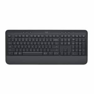 Teclado Logitech Signature K650, Inalámbrico, Bluetooth, Grafito (Español)