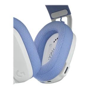 Logitech Audífonos Gaming G435 LightSpeed Inalámbricos con Micrófono Blanco y Lila