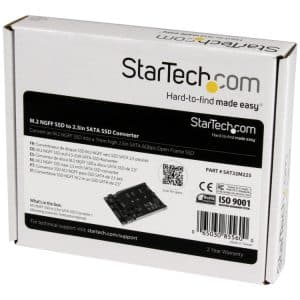 StarTech.com Adaptador Conversor SSD M.2 NGFF a SATA de 2,5 Pulgadas
