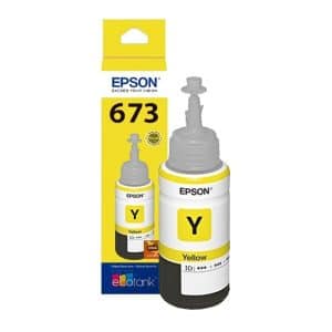 Tinta Epson T673 Color Amarillo