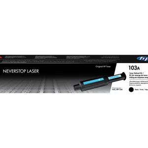 HP 103A Reload Kit - Recarga de Tóner Negro para Impresoras Neverstop Laser