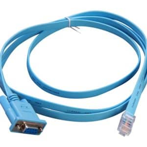 StarTech.com Cable 1,8m para Gestión de Router Enrutador Consola Cisco RJ45 a Serie Serial DB9