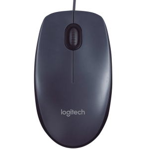 Logitech - M90 Mouse Alámbrico USB 1000 DPI Negro