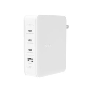 Belkin - BoostCharge Pro Cargador de Pared Quad USB C 140W Blanco