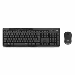 Teclado Y Mouse, Combo Inalámbrico Silencioso MK295 Logitech, 920-009792, Color Negro