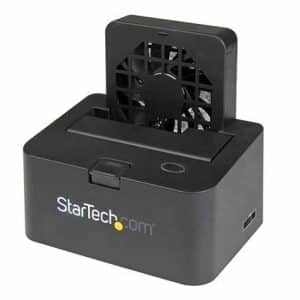 StarTech.com Dual-Bay USB 3.0 eSATA to SATA Hard Drive Docking Station, USB Hard Drive Dock, External 2.53.5 SATA IIIIII, SSDHDD Docking Station, Hot