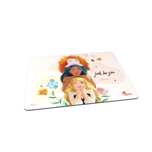 Xtech - Disney Mousepad de Goma Antideslizante Edición Princesas