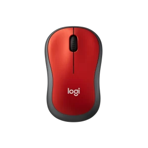 Logitech - Mouse Inalámbrico M185 color Rojo marca