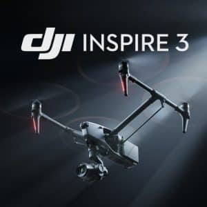 Dron DJI INSPIRE 3, Camara 8K, Admite estructuras PAN AND TILT BOSST DE 360 grados
