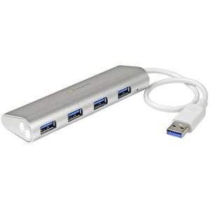 StarTech.com - Hub USB 3.0 de 4 Puertos con Cable Incorporado