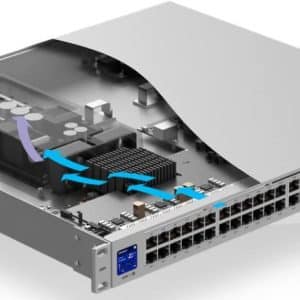 Ubiquiti Switch de Red 24 Puertos Gestionable (16 Puertos PoE) 95W + 2P 1G SFP UniFi