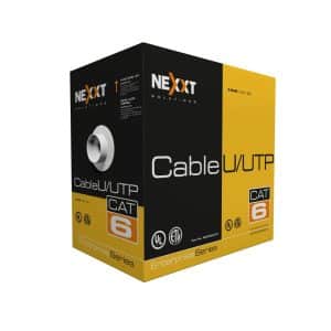 Nexxt Essential Cat6 UTP Cable 4P 24AWG CMX 102m GR