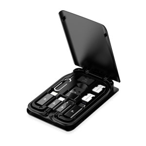 Xtech - Estuche Portátil Multifuncional para Almacenamiento con Cable Tipo C