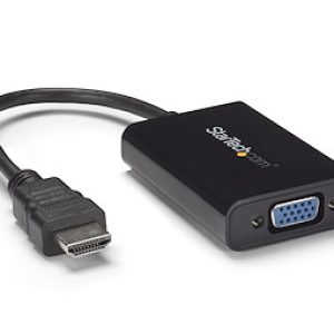 StarTech.com - Adaptador de Video de HDMI a VGA con Audio
