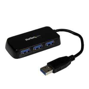StarTech.com Adaptador Hub USB 3.0 - 4 Puertos SuperSpeed en Diseño Portátil