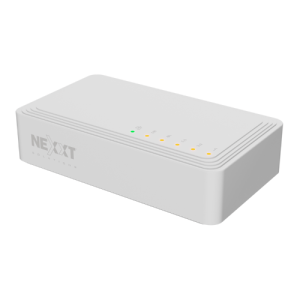 Nexxt Infrastructure - Essential Switch de Escritorio de 5 Puertos Gigabit