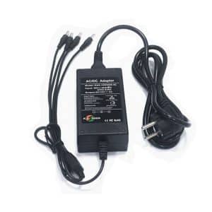 Folksafe Cargador Para Cámaras De Seguridad 12V 5A 4 Salidas