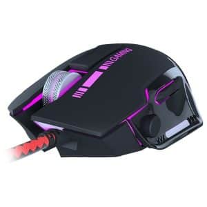 Xtech Combative Mouse Alámbrico 8 Botones 7200 Dpi Negro