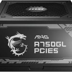 MSI MPG A750GL PCIE5 80 Plus Gold - Fuente de Alimentación de Alto Rendimiento
