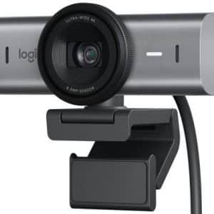 Cámara Web Logitech Brio Pro 700 4K, Color Grafito