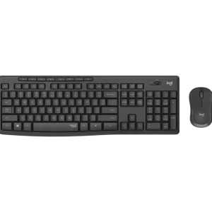 Logitech - MK295 Combo de Teclado y Mouse Inalámbricos en Español - Negro