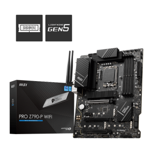 MSI - PRO Z790-P Motherboard WiFi LGA1700 12th, 13th y 14th Gen 4xDDR5 ATX