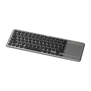 Klip Xtreme - Teclado KX Con Mouse Integrado Wireless En Español Color Gris