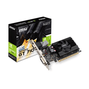 MSI NVIDIA GT 710 2GD3 - Tarjeta gráfica compacta y eficiente