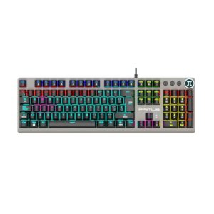 Primus Gaming - Ballista91T Teclado Gaming Alámbrico Mecánico USB y RGB Gris en Español