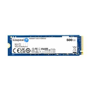 Kingston - Unidad de Estado Sólido NV3 500GB M.2 PCIe 4.0 NVMe