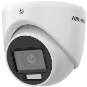 Hikvision DS-2CE76D0T-LMFS - Cámara de Vigilancia 2MP Smart Hybrid Light con Audio