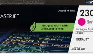 HP 230X - Cartucho de Tóner Magenta Original - Rendimiento Profesional