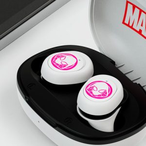 Xtech -  Audífonos bluetooth para niños edición Marvel SpiderGwen