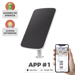 EZVIZ Panel Solar - Energía Sostenible para tu Cámara EB8 4G