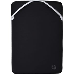 HP - Funda Reversible para Laptop 15.6", Negro/Plateado