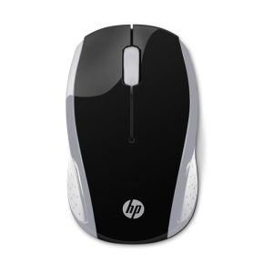 HP - Mouse 200 Inalámbrico USB 1000 DPI Gris con Negro