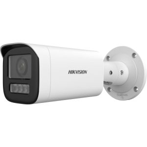 Hikvision - Cámara IP Tipo Bala 6MP - Lente Motorizado 2.8 a 12 mm - 40M IR con Audio