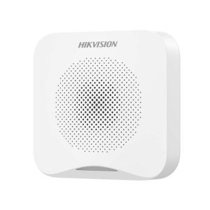 Hikvision - DS-PS201-WB Sirena inalámbrica para interiores Ajustable entre 80 a 95dB - AX HOME