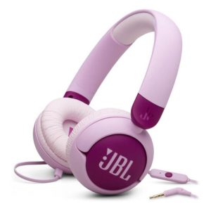 JBL - Junior 320 Audífonos Alámbricos para Niños, 3.5mm Morado