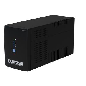 Forza - UPS Interactivo 2400VA / 1200W con AVR, Software de Monitoreo y 10 Tomas de Corriente