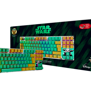 Primus Gaming - BALLISTA81T Teclado Gaming Alámbrico Mecánico USB TKL en Español - Edición Grogu