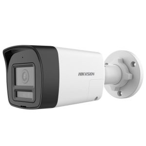 Hikvision - Cámara minibala fija de 2 MP con audio bidireccional y sirena