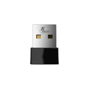 Xtech - XTC-600 Adaptador Wifi USB, AC de Doble Banda 600Mbps