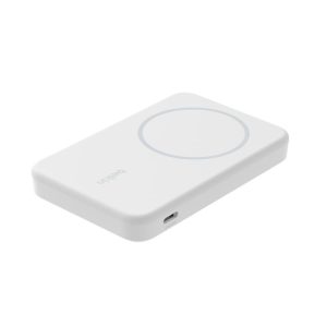 Belkin - BoostCharge Pro Cargador Inalámbrico Magnético con Qi2 15W 10,000 mAh, Blanco
