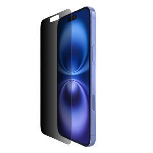 Belkin - InvisiGlass Protector de Pantalla Anti espías para iPhone 16 Plus/15 Plus/14 Pro Max