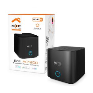 Nexxt Solutions - Bolt AC1200 Router Inalámbrico de Doble Banda y Ethernet