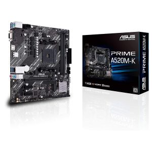 Asus PRIME A520M-K Tarjeta Madre AMD AM4