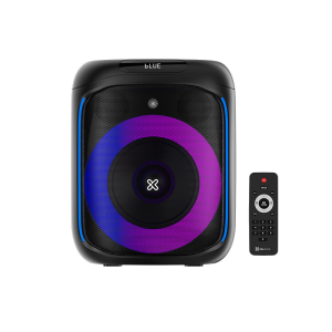 Klip Xtreme - BoomBlaster Bocina Bluetooth/USB/SD/AUX, Negro