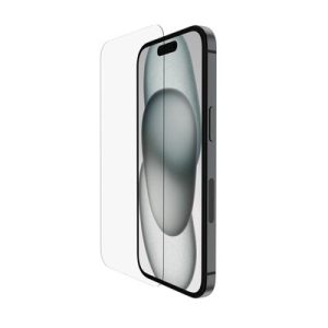 Belkin - Vidrio Templado para IPhone 15/14 Pro Transparente