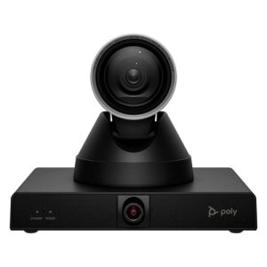 POLY - Studio E60 MPTZ Cámara Web Profesional 4k USB/Ethernet PoE+ - Negro
